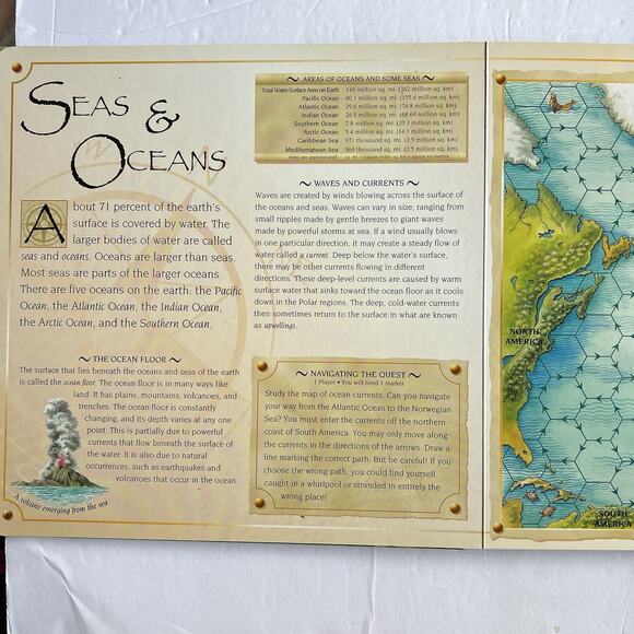 Puzzle Quest Around the World Board Book Write and Wipe Games Boards Markers - Picture 4 of 7